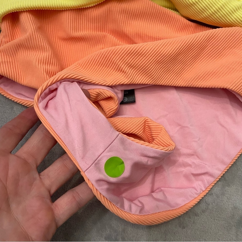 New! Beach Riot Carlie Fruity Colorblock One Piece Swimsuit 24038 - Picture 9 of 12